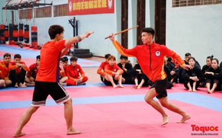 Tuyển Võ gậy (Arnis) Việt Nam: Tập 4 ca một ngày, tăng tốc hướng tới SEA Games 32