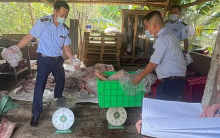 Phát hiện cơ sở trữ hơn 1,7 tấn thịt lợn bốc kèo nhà cái
