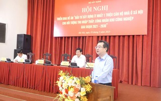 Triển khai đề án đầu tư trực tiếp bóng đá kèo nhà cái ít nhất 1 triệu căn nhà xã hội