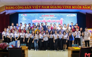 Hơn 200 sinh viên tham gia cuộc thi “Hướng dẫn viên du lịch tiềm năng 2023”