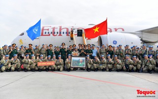 Lực lượng "mũ nồi xanh" của Việt Nam lên đường thực hiện nhiệm vụ kèo nhà cái 88 Abyei