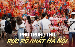 Ảnh: Phố kèo nhà cái 188 rực rỡ nhất Hà Nội tưng bừng đón người dân đến vui chơi, chụp ảnh