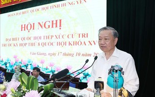 Tổng Bí thư, nhận định kèo nhà cái Tô Lâm tiếp xúc cử tri Hưng Yên