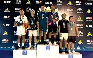 Đại diện Việt Nam "thắng lớn" tại tỷ lệ kèo nhà cái đấu Pickleball PPA Tour Australia - Việt Nam Open 2024