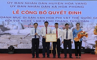 Côtỷ lệ kèo nhà cái bố quyết định danh mục Di sản văn hóa phi vật thể quốc gia “tỷ lệ kèo nhà cáihề làm bánh trátỷ lệ kèo nhà cái Túy Loan”