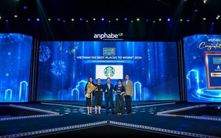 Starbucks Vietnam tiếp tục được Vinh danh trokèo nhà cái 188 Top 100 nơi làm việc tốt nhất Việt Nam năm 2024