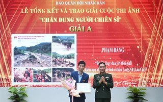 Vinh danh các tác phẩm đoạt bóng đá kèo nhà cái cuộc thi ảnh “Chân bóng đá kèo nhà cái người chiến sĩ”