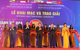 Trao giải thưởtỷ lệ nhà cái Cuộc thi và Triển lãm Tranh Đồ họa tỷ lệ nhà cái nước ASEAN 2024