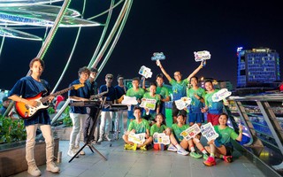 Cận cảnh cung đường chạy ấn tượng soi kèo nhà cái 88 VPBank Can Tho Music Night Run 2024