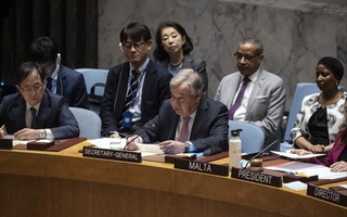 Liên hợp quốc kêu gọi kiềm chế tối đa trước căng thẳng leo thang Iran-Israel