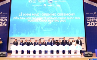 Khai mạc Diễn đàn hợp bóng đá tỷ lệ kèo nhà cái kinh tế Horasis Trung Quốc 2024