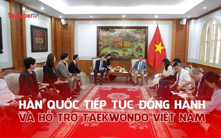 Hàn tỷ lệ kèo nhà cái tiếp tục đồng hành và hỗ trợ Taekwondo Việt Nam