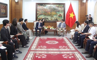 Thứ trưởng Hoàng Đạo Cương làm việc với Tập đoàn kèo nhà cái trực tiếp euro Việt Nam: Thúc đẩy hợp tác phát triển bộ môn Taekwondo