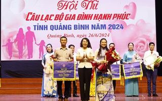 Quảng Bình: Trao giải hội thi 