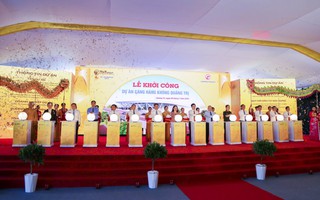 Khởi công tỷ lệ kèo nhà cái đầu tư xây dựng Cảng hàng không Quảng Trị hơn 5.800 tỷ đồng