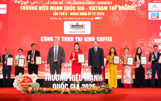 Vinh danh Kikeo nha cai 5 Coffee là Thươkeo nha cai 5 hiệu mạnh quốc gia năm 2025