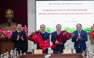Trao quyết định bổ nhiệm ông kèo nhà cái trực tiếp euro và ông Phan Tâm giữ chức Thứ trưởng Bộ VHTTDL