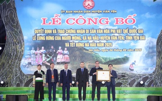 Lễ cúng rừng của người Mông Nà Hẩu được chứng nhận Di sản kèo nhà cái hóa phi vật thể Quốc gia
