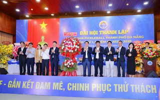 Đà Nẵng keo nha cai 5 lập Liên đoàn Pickleball