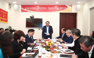 Bộ kèo nhà cái Bộ VHTTDL Nguyễn Văn Hùng làm việc với Cục Báo chí