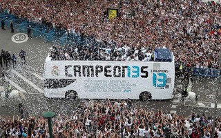 Hàng chục nghìn CĐV phủ kín thành Madrid chào đón nhà đương kim kèo cá cược nhà cái