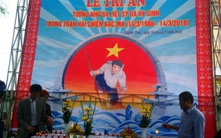 Lễ tri ân các anh hùng liệt sỹ Gạc bóng đá tỷ lệ kèo nhà cái