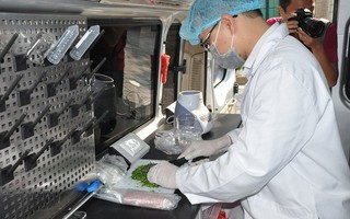 Hà Nội: Đưa xe kiểm kqbd kèo nhà cái 5hiệm nhanh để kiểm tra thực phẩm an toàn