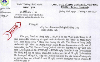 Sở Du lịch Quảng Ninh lên tiếng về đại hội “Tour 0 đồng” trái kqbd kèo nhà cái 5