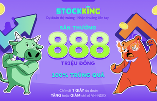 Ra mắt StockKing - Chạm dự đoán là trúng thưởng cùng Chứng khoán JB