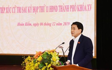 Chủ tịch UBND TP. Hà Nội Nguyễn Đức Chung: "Tôi đọc nguyên văn theo báo cáo của văn phòng"