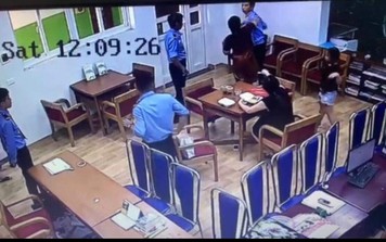Nhà giáo chửi bới, đánh bảo vệ ngay trong trường học