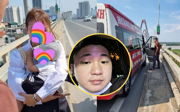 Tài xế kể lại giây phút giúp 2 mẹ con trên cầu Nhật Tân: "Thấy không yên tâm nên đưa về nhà"