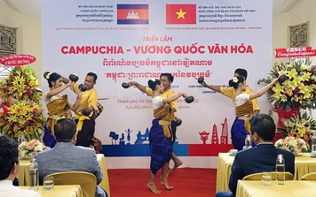 Khai mạc Triển lãm "Campuchia - Vương quốc văn hoá" tại TP.HCM