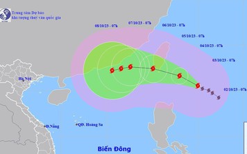 Bão rất mạnh sắp tiến vào Biển Đông, các tỉnh từ Quảng Ninh đến Khánh Hòa chuẩn bị ứng phó