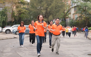 Trường Đại học Văn hóa Hà Nội hưởng ứng “Ngày chạy Olympic vì sức khỏe toàn dân năm 2023”