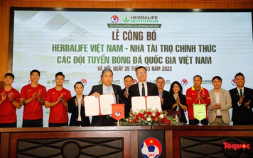 Liên đoàn bóng đá Việt Nam công bố nhà tài trợ chính thức các đội tuyển bóng đá quốc gia