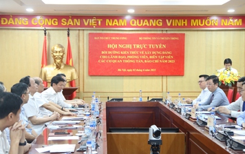Bồi dưỡng kiến thức về xây dựng Đảng cho lãnh đạo, phóng viên, biên tập viên các cơ quan báo chí 