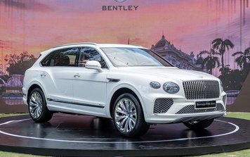 Ảnh thực tế Bentley Bentayga bản đặc biệt giá gần 21 tỷ tại Việt Nam: Như chuyên cơ với ghế hàng không