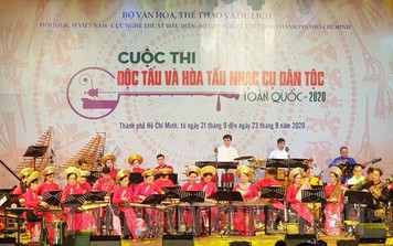 Gần 1.000 nghệ sĩ tham dự Cuộc thi Độc tấu và Hòa tấu nhạc cụ dân tộc toàn quốc 2023