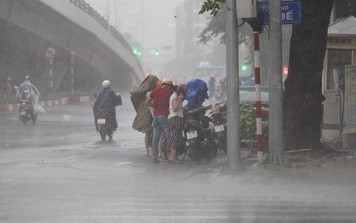 Chiều tối nay, nhiều khu vực ở Bắc Bộ có mưa to đến rất to