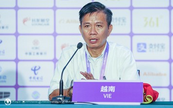HLV Hoàng Anh Tuấn: "Tôi hài lòng về sự quyết tâm và tinh thần thi đấu của Olympic Việt Nam"