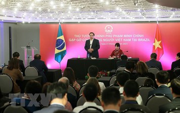 Thủ tướng gặp gỡ cộng đồng người Việt Nam ở Brazil và các nước lân cận
