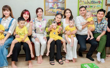 Lý Hương, Đoan Trường và nhóm thiện nguyện "Trái tim hồng" trao quà trung thu cho trẻ em mồ côi