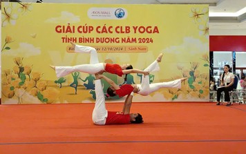 Sôi nổi Giải Cúp các Câu lạc bộ Yoga tỉnh Bình Dương năm 2024