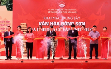 Vĩnh Phúc khai mạc trưng bày văn hóa Đông Sơn và tinh hoa cổ vật 