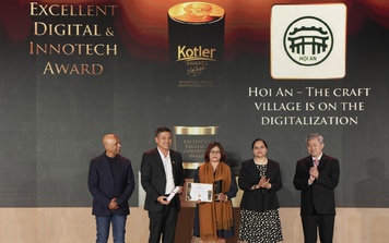 Dự án "Hội An - Làng nghề lên số” nhận giải thưởng quốc tế Kotler Awards 2024