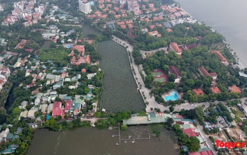 Hà Nội quy hoạch công viên, nhà hát quy mô lớn ở trung tâm bán đảo Quảng An, Tây Hồ