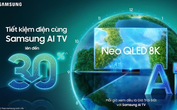 Samsung AI TV có tính năng AI Energy, tiết kiệm điện lên đến 30%