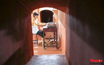 Bên trong căn hầm từng là xưởng in tuyệt mật giữa Sài Gòn