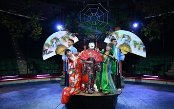 Lần đầu tiên xiếc Việt kết hợp cùng ảo thuật và âm nhạc Nhật Bản 